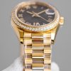 ROLEX DATEJUST 31 DARK GREY DIAL PRESIDENT BRACELET WATCH