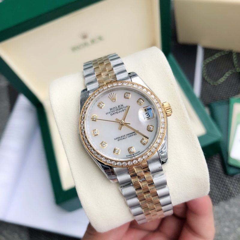 ROLEX DATEJUST 31 DIAL DIAMOND WATCH