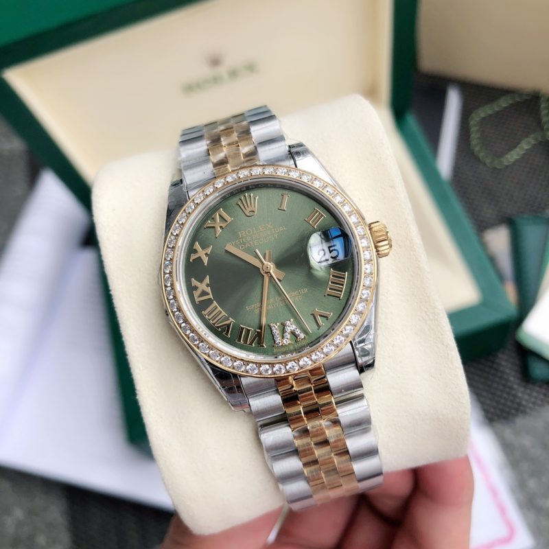ROLEX DATEJUST 31 DIAL DIAMOND WATCH