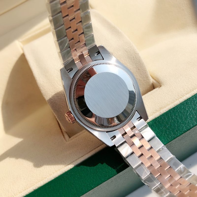 ROLEX DATEJUST 31 OYSTERSTEEL AND EVEROSE GOLD WATCH