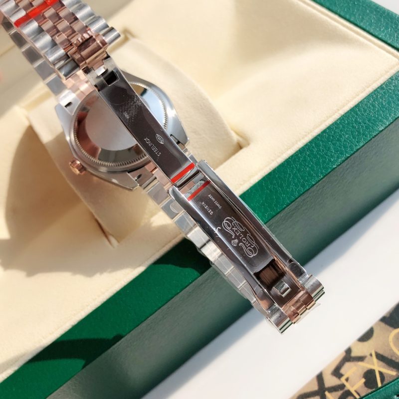 ROLEX DATEJUST 31 OYSTERSTEEL AND EVEROSE GOLD WATCH