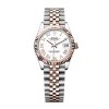 ROLEX DATEJUST 31 OYSTERSTEEL AND EVEROSE GOLD WATCH