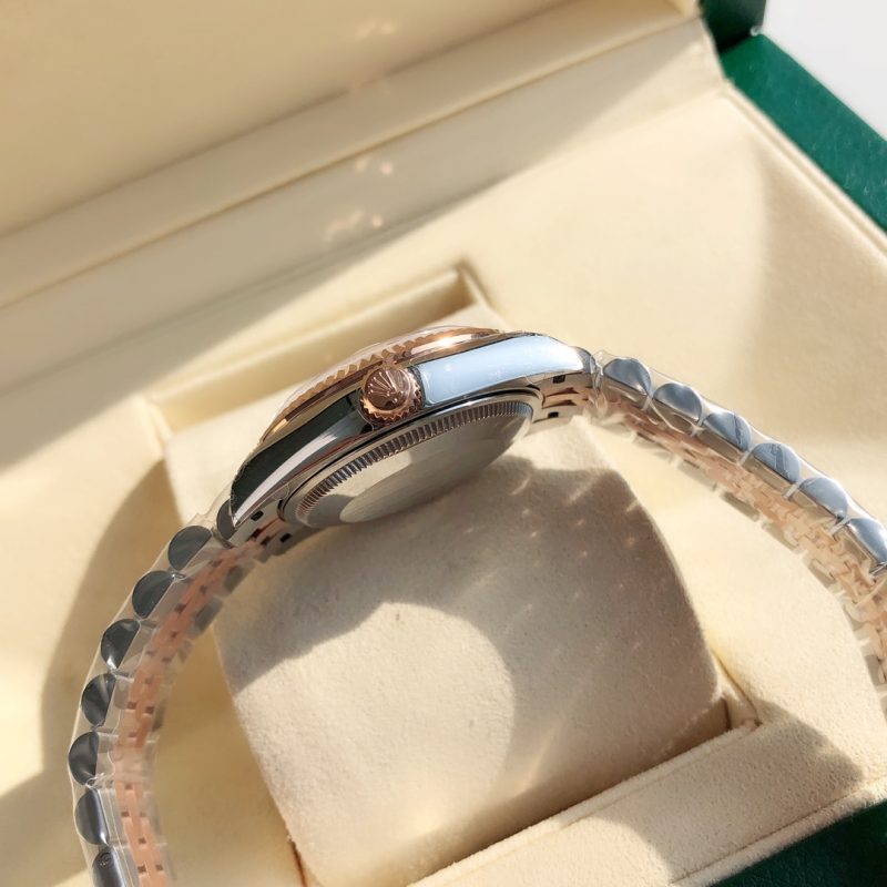ROLEX DATEJUST 31 OYSTERSTEEL AND EVEROSE GOLD WATCH