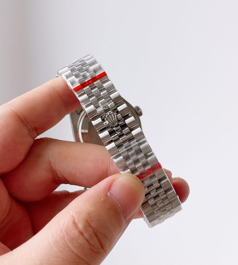 ROLEX DATEJUST 31 OYSTERSTEEL AND WHITE GOLD WATCH