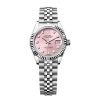 ROLEX DATEJUST 31 OYSTERSTEEL AND WHITE GOLD WATCH