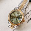 ROLEX DATEJUST 31 OYSTERSTEEL AND YELLOW GOLD WATCH