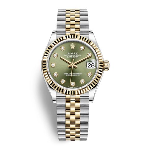 ROLEX DATEJUST 31 OYSTERSTEEL AND YELLOW GOLD WATCH