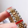 ROLEX DATEJUST 31 OYSTERSTEEL AND YELLOW GOLD WATCH