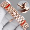 ROLEX DATEJUST 31 OYSTERSTEEL EVEROSE GOLD WATCH