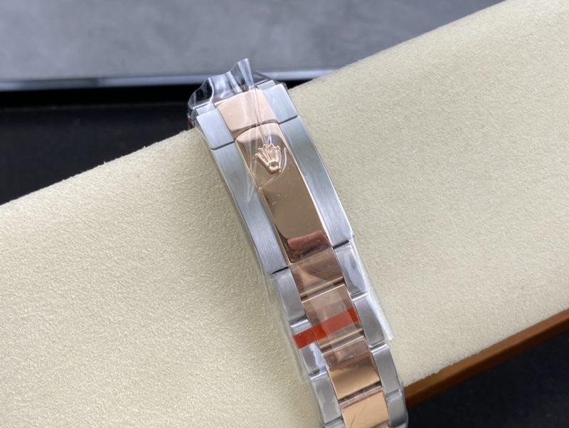 ROLEX DATEJUST 41 STEEL AND EVEROSE GOLD CHOCOLATE DIAL DIAL WATCH