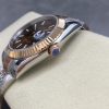 ROLEX DATEJUST 41 STEEL AND EVEROSE GOLD CHOCOLATE DIAL DIAL WATCH