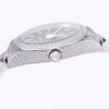ROLEX DATEJUST 41MM ICED OUT DIAMONDS WATCH