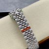 ROLEX DATEJUST MIDSIZE STEEL WHITE GOLD DIAMOND WATCH