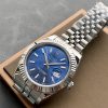 ROLEX DATEJUST WHITE GOLD BLUE DIAL WATCH