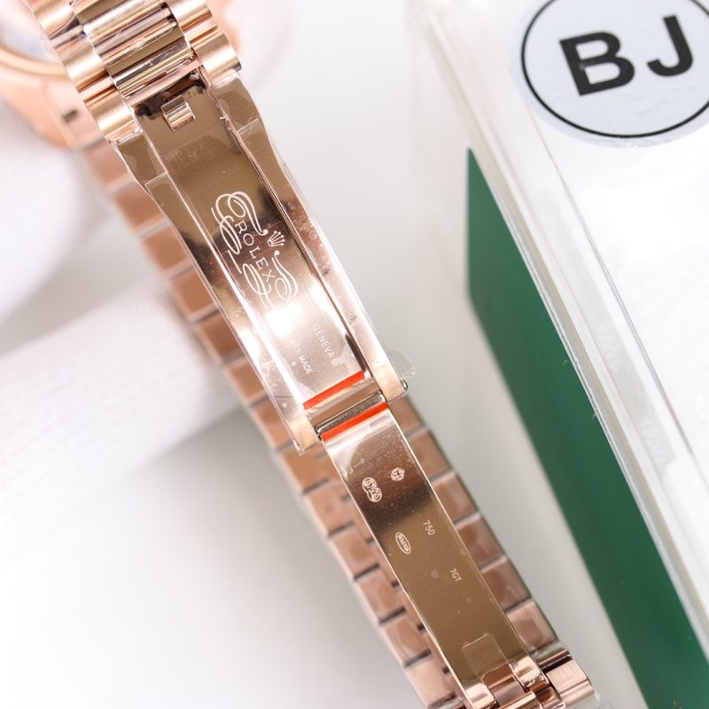 ROLEX DAY-DATE 36MM EVEROSE GOLD RAINBOW WATCH