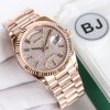 ROLEX DAY-DATE 36MM EVEROSE GOLD RAINBOW WATCH