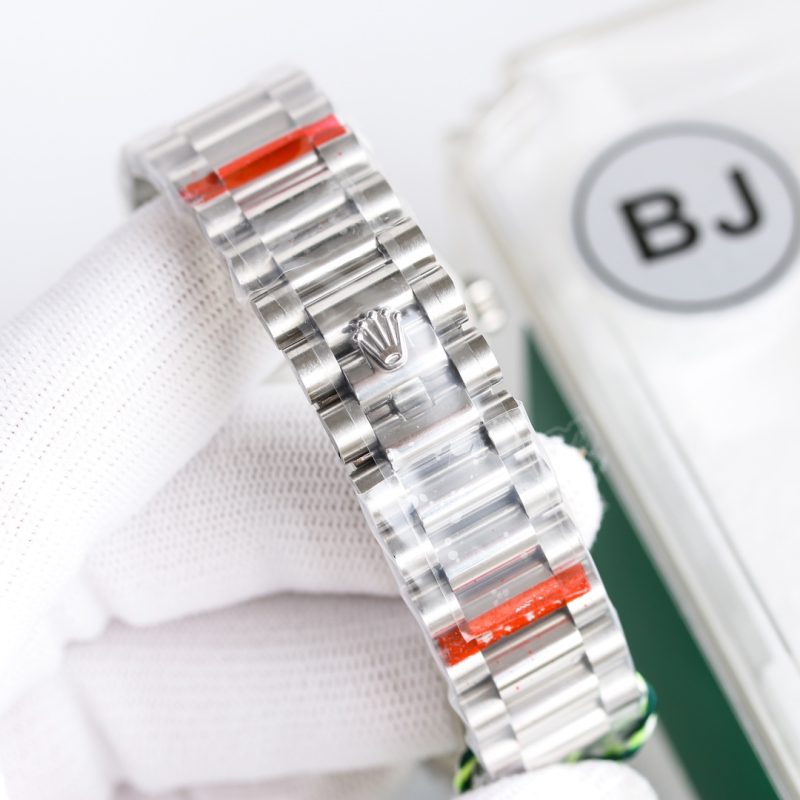 ROLEX DAY-DATE 36MM WHITE GOLD RAINBOW WATCH
