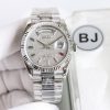 ROLEX DAY-DATE 36MM WHITE GOLD RAINBOW WATCH