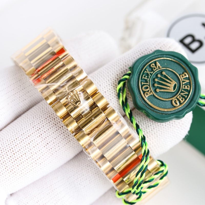 ROLEX DAY-DATE 36MM YELLOW GOLD RAINBOW WATCH
