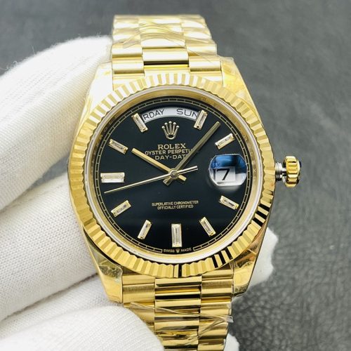 ROLEX DAY-DATE 40 YELLOW GOLD WATCH