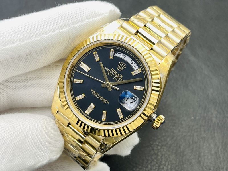ROLEX DAY-DATE 40 YELLOW GOLD WATCH