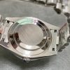 ROLEX DAY-DATE 40MM PLATINUM ICE BLUE BAGUETTE WATCH