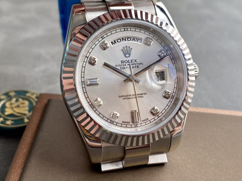ROLEX DAY-DATE DIAMONDS 40MM WATCH