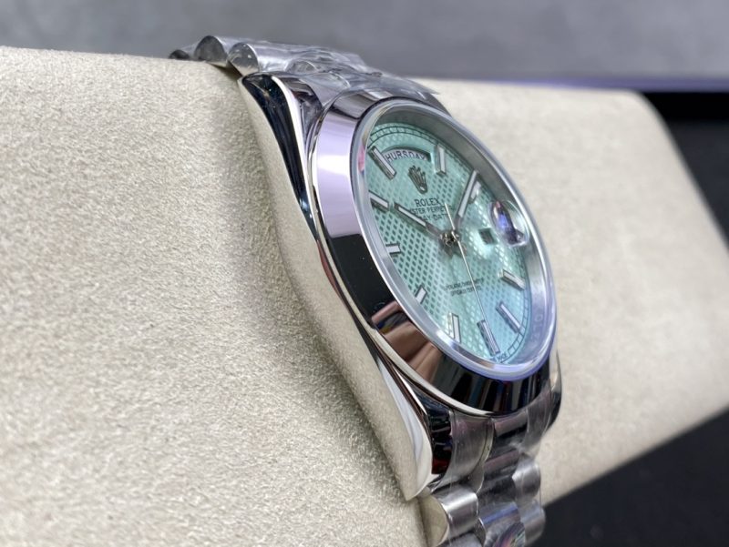 ROLEX DAY-DATE ICE BLUE 40MM WATCH