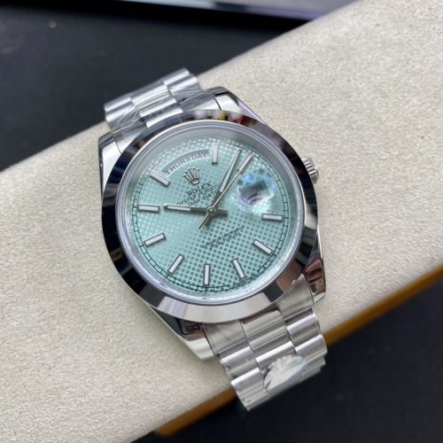 ROLEX DAY-DATE ICE BLUE 40MM WATCH