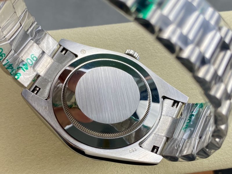 ROLEX DAY-DATE WHITE GOLD DIAMOND MATEORITE DIAL PRESIDENT WATCH