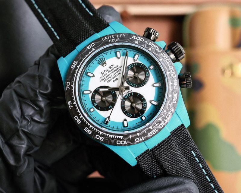 ROLEX DIW QUARTZ DAYTONA CELESTE WATCH