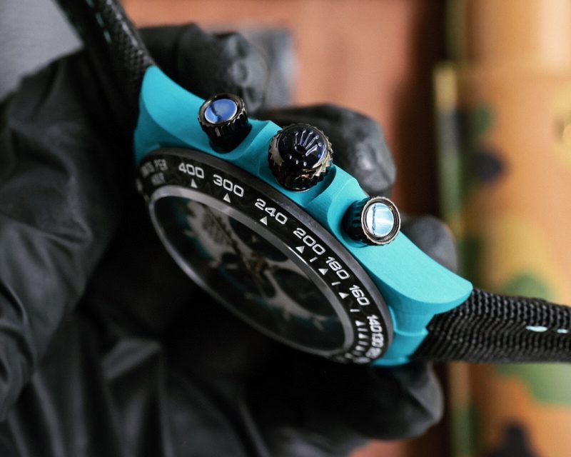 ROLEX DIW QUARTZ DAYTONA CELESTE WATCH