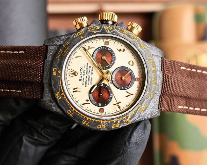 ROLEX DIW QUARTZ DAYTONA CELESTE WATCH