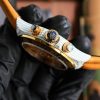 ROLEX DIW QUARTZ DAYTONA CELESTE WATCH