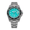 ROLEX DIW SUBMARINER PARAKEET BLUE DIAL WATCH