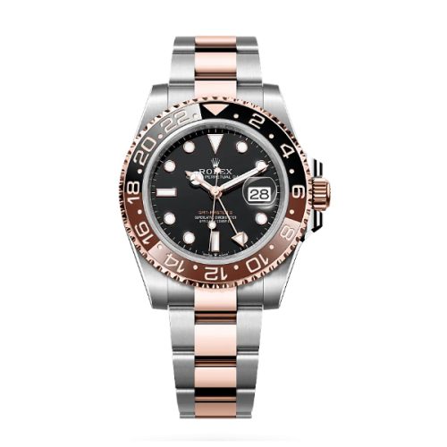 ROLEX GMT-MASTER II EVEROSE GOLD WATCH