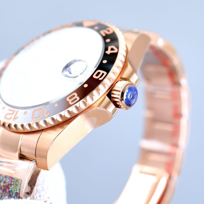 ROLEX GMT-MASTER II EVEROSE GOLD WATCH