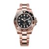 ROLEX GMT-MASTER II EVEROSE GOLD WATCH
