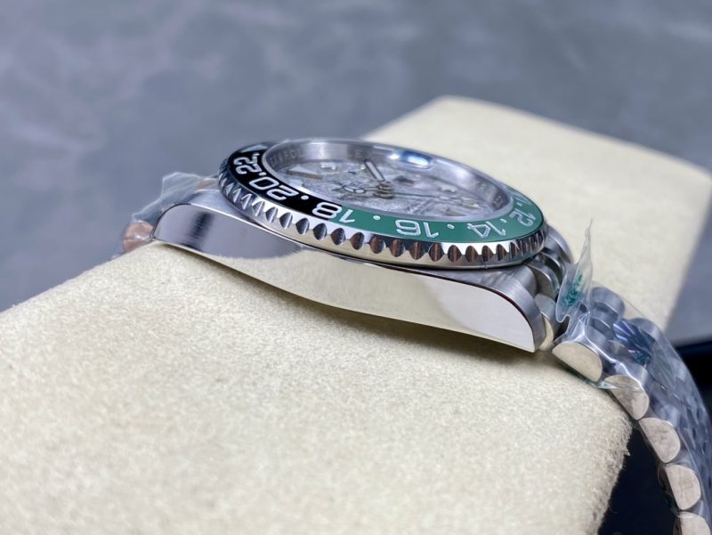 ROLEX GMT MASTER II METEORITE DIAL OYSTER BRACELET WATCH