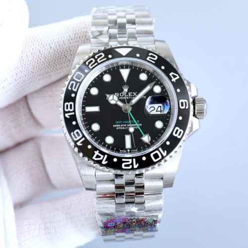 ROLEX GMT-MASTER II OYSTERSTEEL WATCH