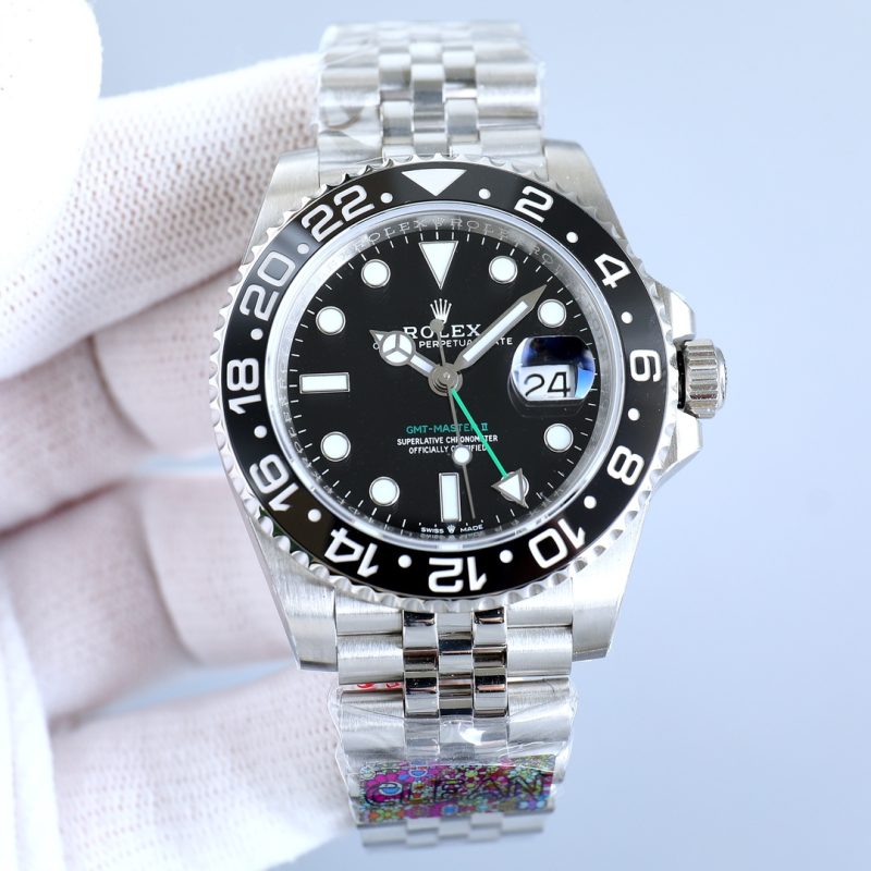ROLEX GMT-MASTER II OYSTERSTEEL WATCH