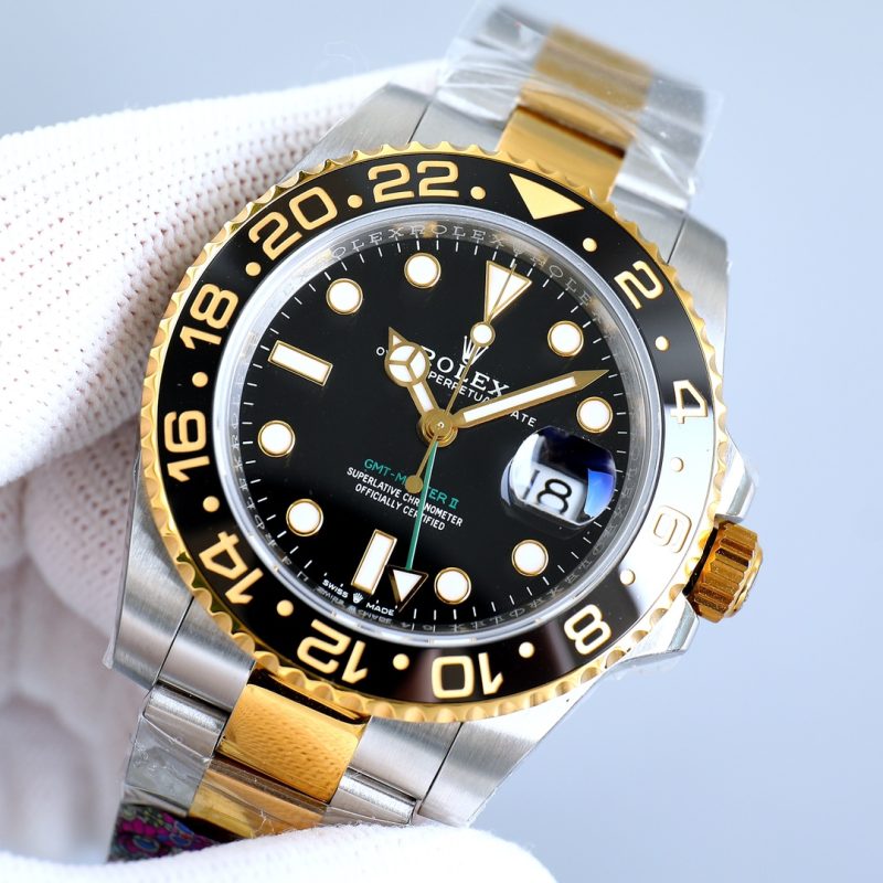 ROLEX GMT-MASTER II OYSTERSTEEL WATCH
