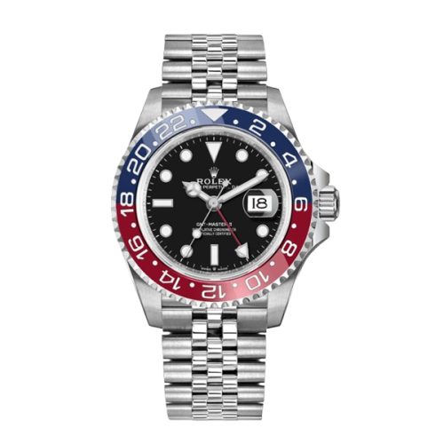 ROLEX GMT-MASTER II OYSTERSTEEL WATCH