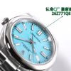 ROLEX OYSTER PERPETUAL 41MM TURQUOISE BLUE DIAL SWISS WATCH