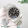 ROLEX OYSTER PERPETUAL STAINLESS STEEL SILVER DIAL WATCH