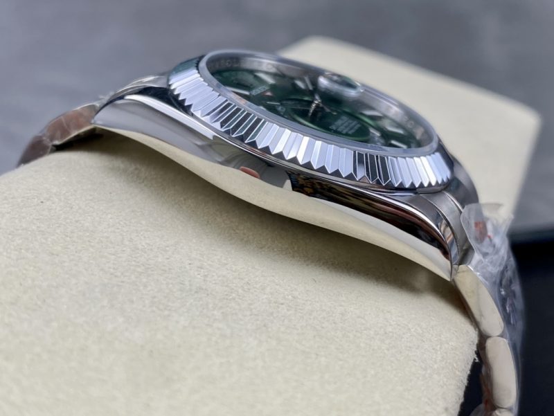 ROLEX SKY-DWELLER WHITE GOLD WATCH