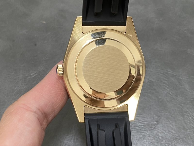 ROLEX SKY-DWELLER YELLOW GOLD WHITE DIAL WATCH