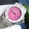 ROLEX SUBMARINER DATE PINK DIAL WATCH
