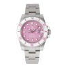 ROLEX SUBMARINER DATE PINK DIAL WATCH