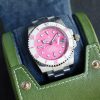 ROLEX SUBMARINER DATE PINK DIAL WATCH